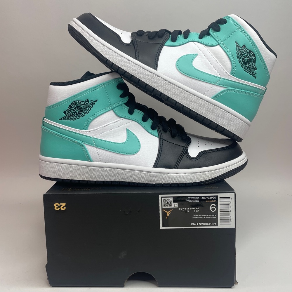 Nike Air Jordan 1 Retro Mid “Tropical Twist/Igloo” - Picture 1 of 4